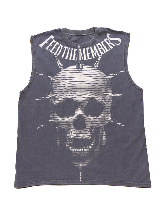 Grunge skull